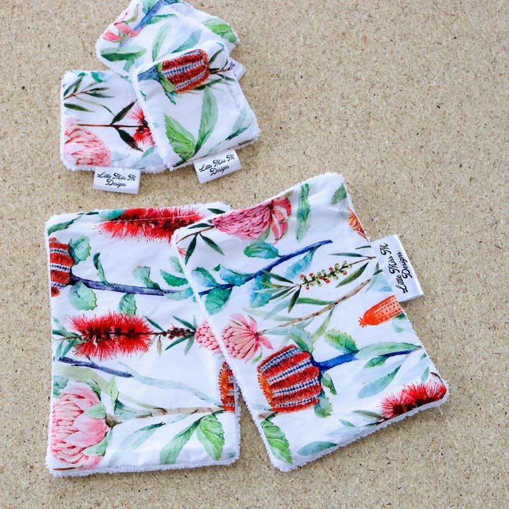 Lingettes de maquillage Cream Native pour la vente par Little Miss M Designs