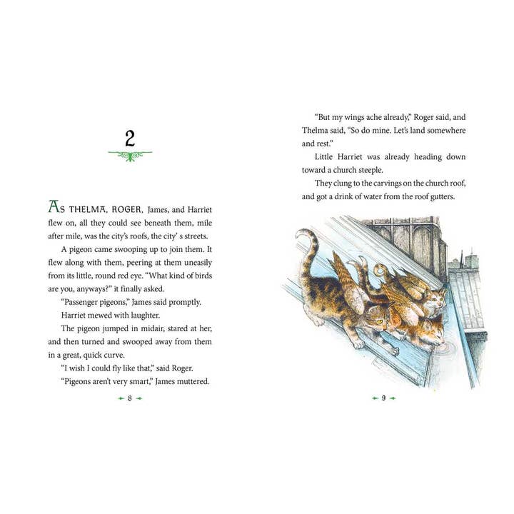 Simon & Schuster - Wholesale Early Reader Book (6-8) - Catwings by Ursula K. Le Guin3