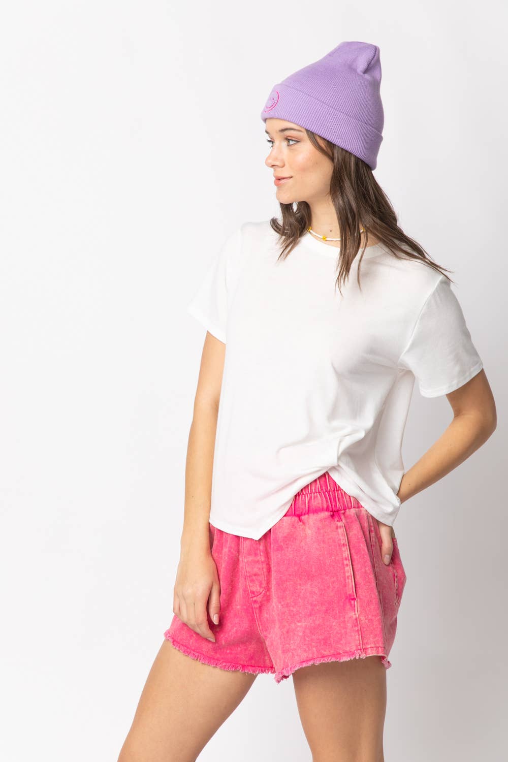 VERY J - Wholesale Knit Top - Women's - NT10973-Twisted Hem Knit Top5