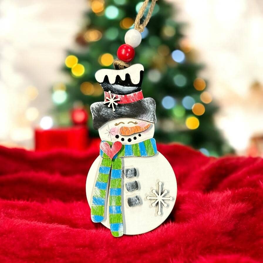 Griswold's Galore - Wholesale Ornament - SNOWMAN ORNAMENT 2