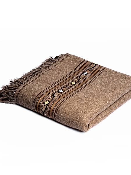 Châle Brun Clair pour la vente par BERA