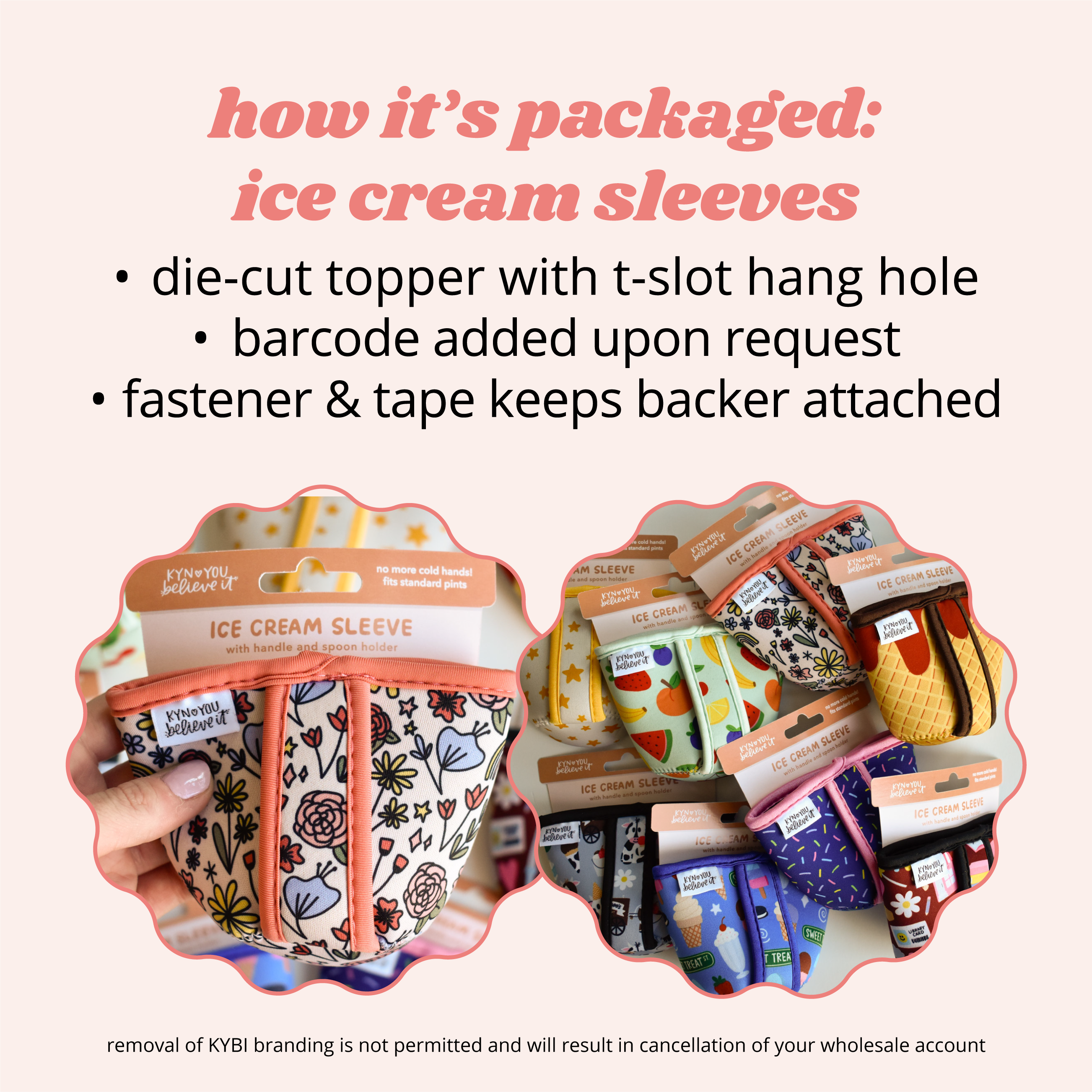 Kyn You Believe It - Wholesale Drink Huggers & Koozies - Starry Ice Cream Sleeve | Pint Cozy5