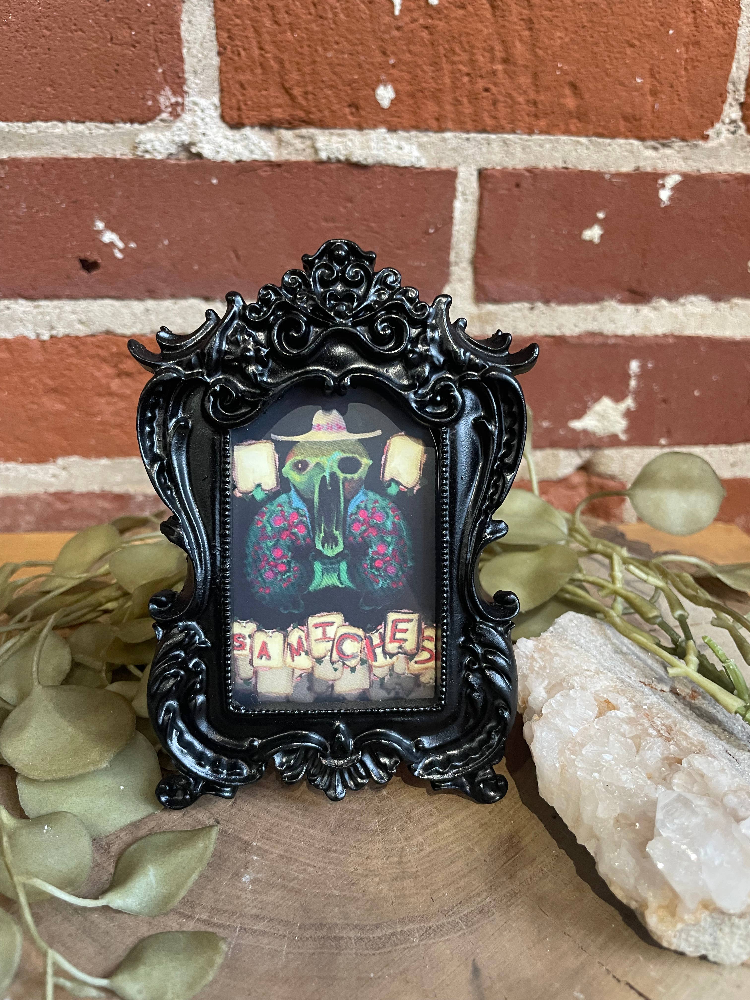 Signum Somnia - Vente Affiche d'art - Mini œuvres encadrées style gothique, art insolite, décor effrayant9