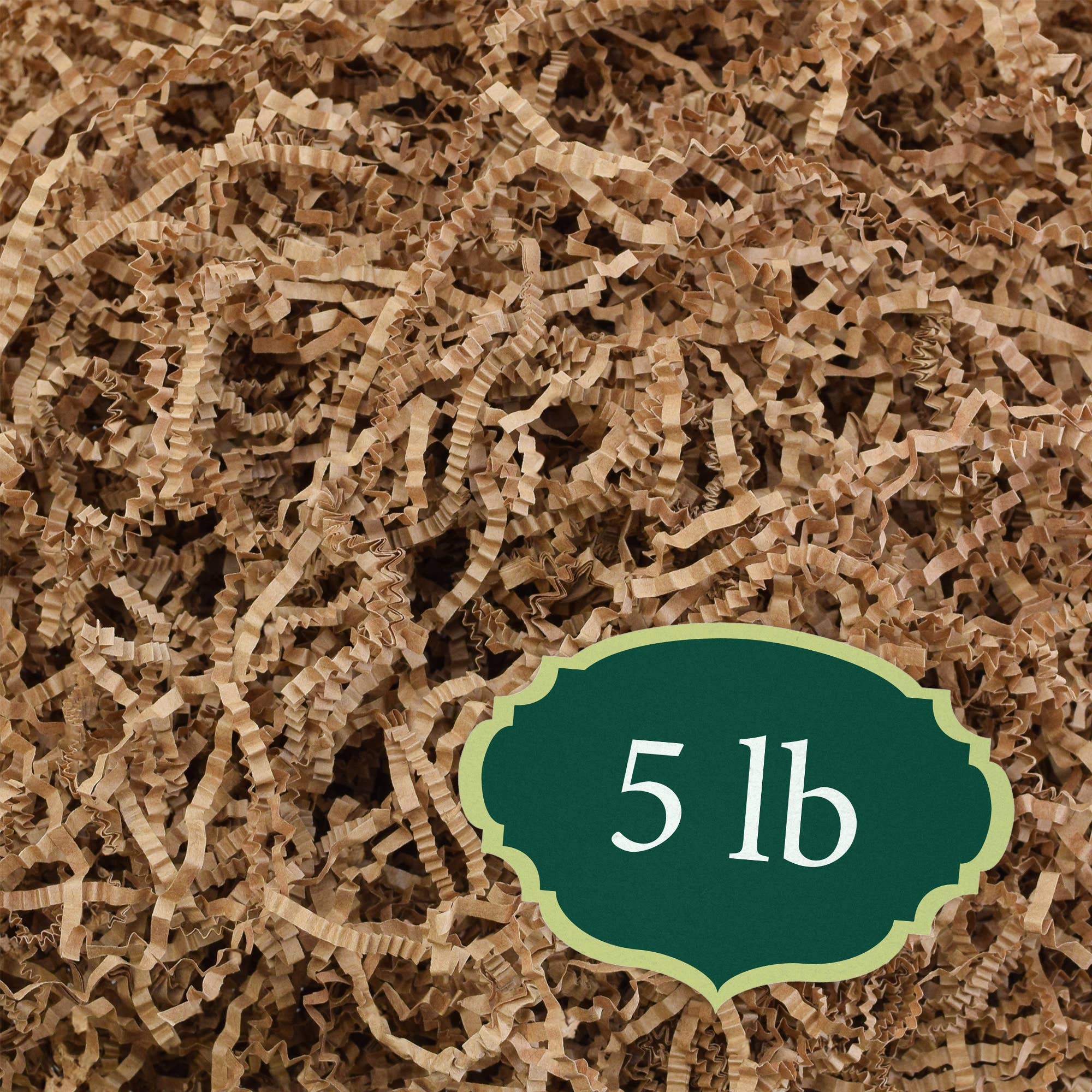 Arcadia Garden Products - Wholesale Craft Supplies - Paper Shred Filler - Crinkle Cut - 5 lb6