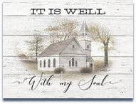 Roslyn Décor – wholesale Art print – IT'S WELL WITH MY SOUL0