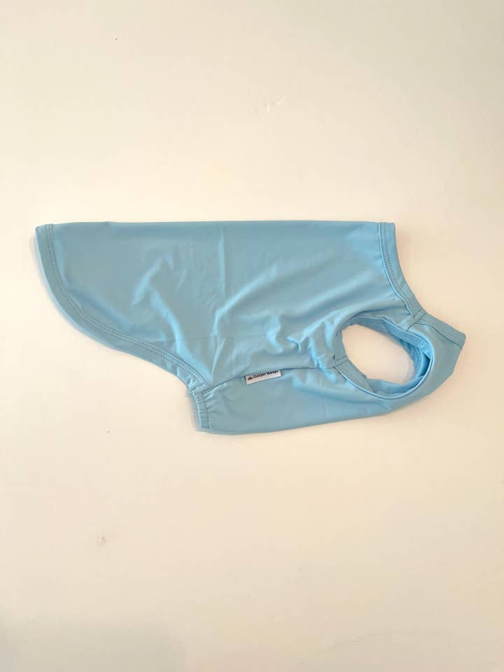 Sunblock Shirt for Dogs - Blue for wholesale by The Sharper Barker