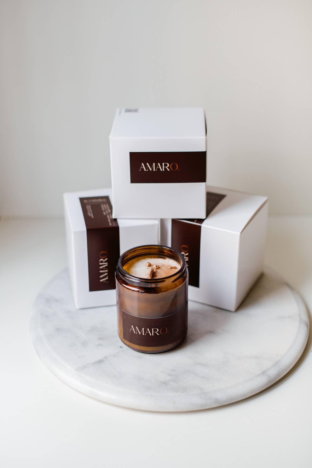 La Calathea - Wholesale Jar/Filled Candle - Candela Amaro1