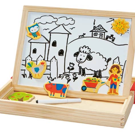 ACOOL TOY - Wholesale Wood Toy - Kids - AC7216 / AC7218 Magnetic Box - Open Case3