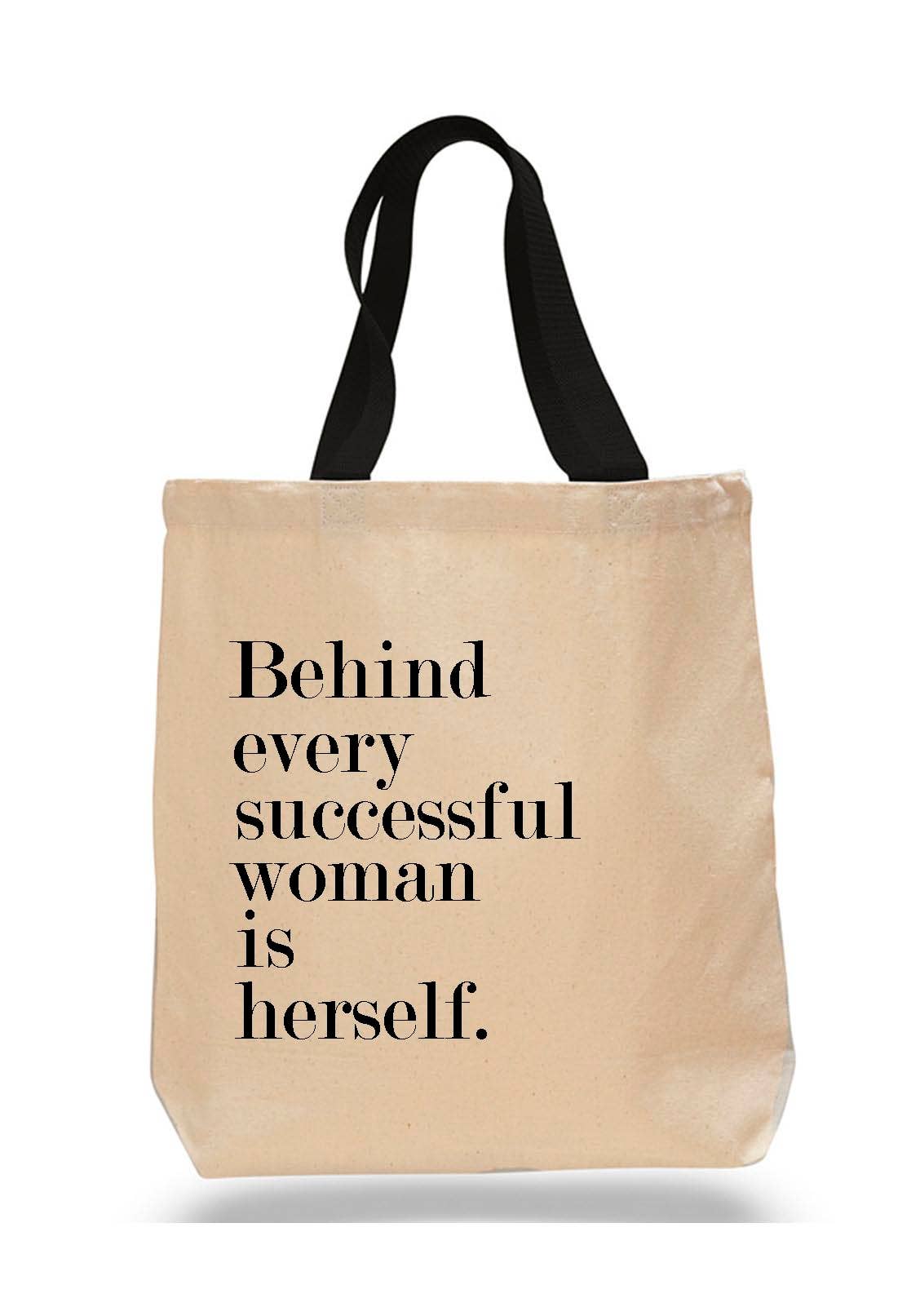 Tote Bag Loving Yourself is the Greatest Revolution 100% Cotton Nude Woman Bag Printed Nude Tote Bag Eco Friendly Female Figure Tote