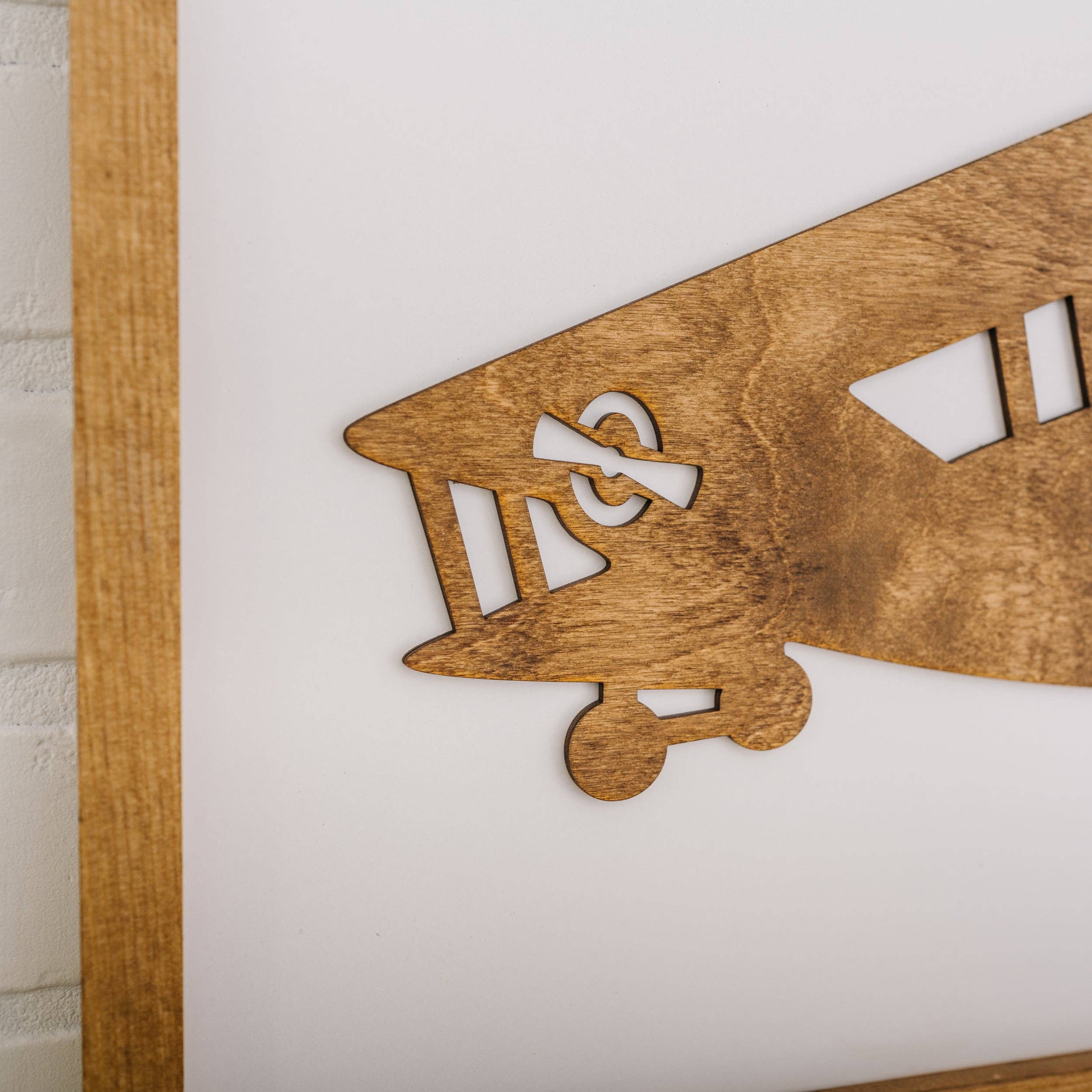 Nail and Hook Laser Cut Home Decor - Wholesale Sign - Airplane Sign | Airplane Room Decor5