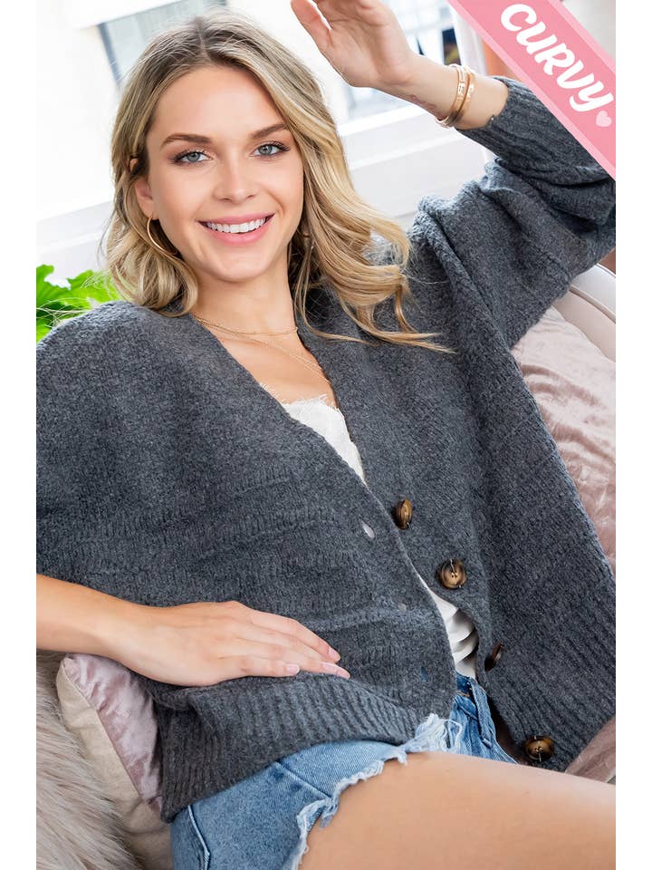 Sweet Lovely by Jen - Wholesale Cardigan - Women's - SW203PL SWEATER CARDIGAN12