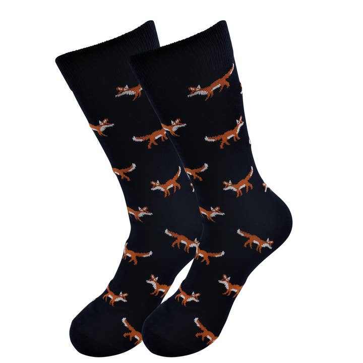 Real Sic - Wholesale Socks – Unisex - Animal Socks - Fox, Koala, Sloth, Kangaroo Cotton Fun Socks23