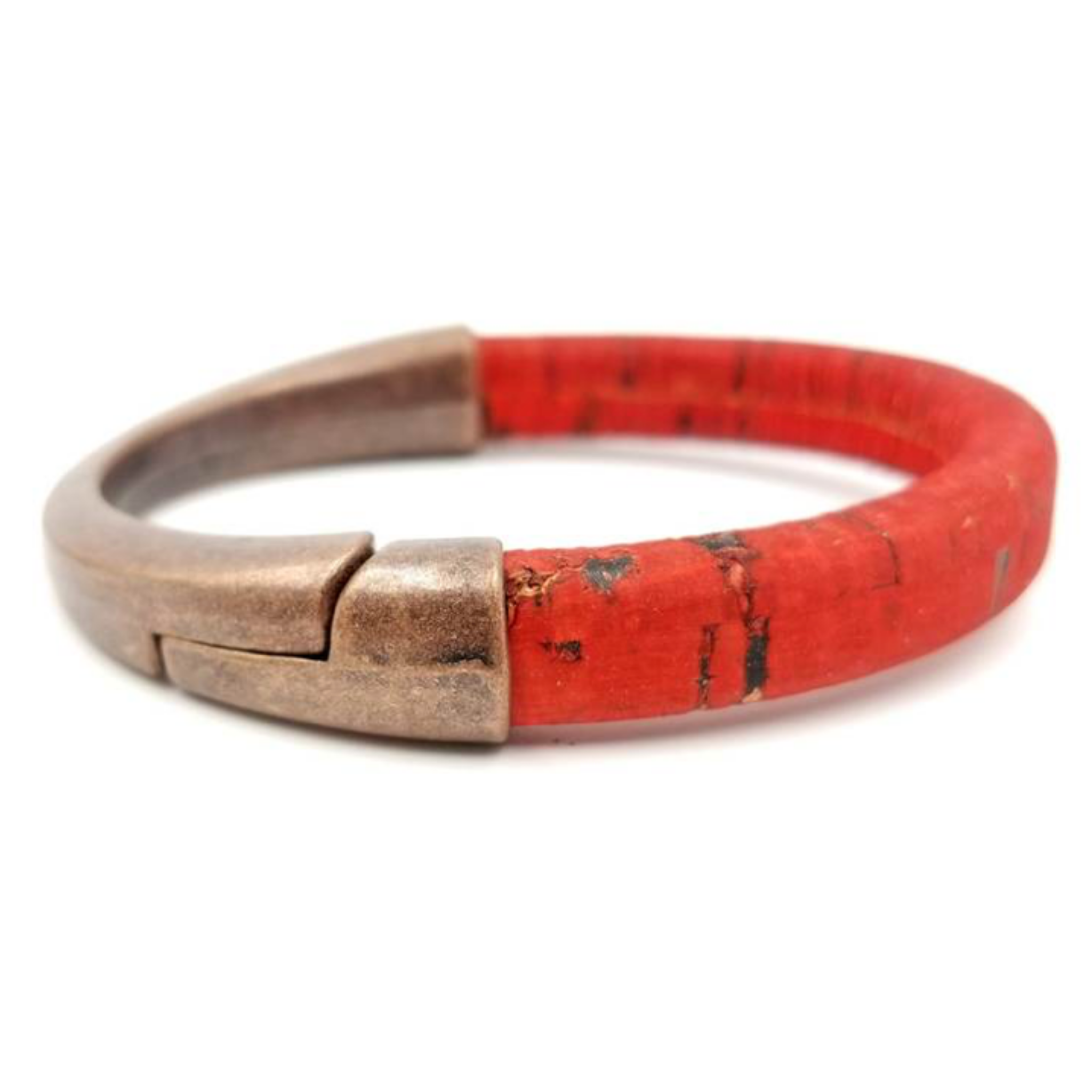 Gem Lounge Jewelry – Großhandel Manschettenarmband – Wählen Sie Ihre Farbe: Cork Kupfer Armreif2