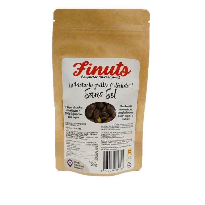 Geroosterde Gepelde Pistachenoten Zonder Zout voor wholesale door Les Pistaches Toquées