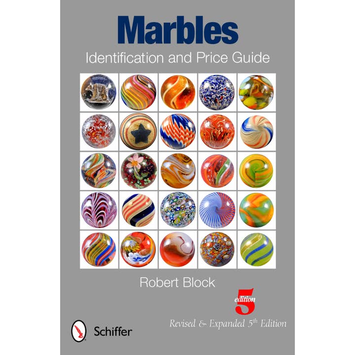 Schiffer Publishing - Wholesale Display Book - Marbles Identification and Price Guide