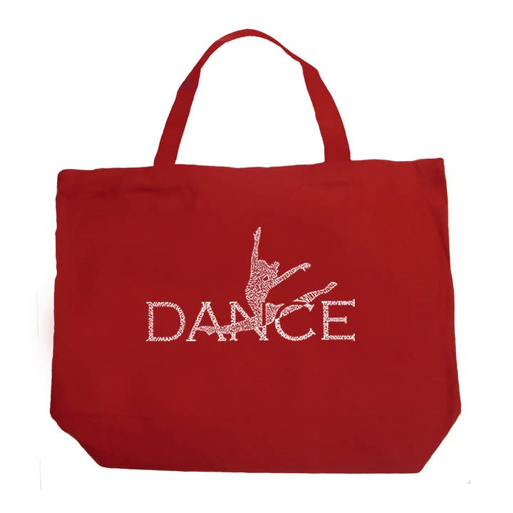 LA Pop Art - Vendita all'ingrosso Borsa tote - Donna - Borsa a tracolla LA Pop Art Word Art - Dancer3