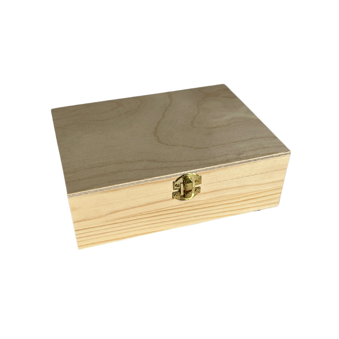 Kinderkoffertjes.nl - Wholesale Tea Set - 6-compartment pine wooden TEA BOX1