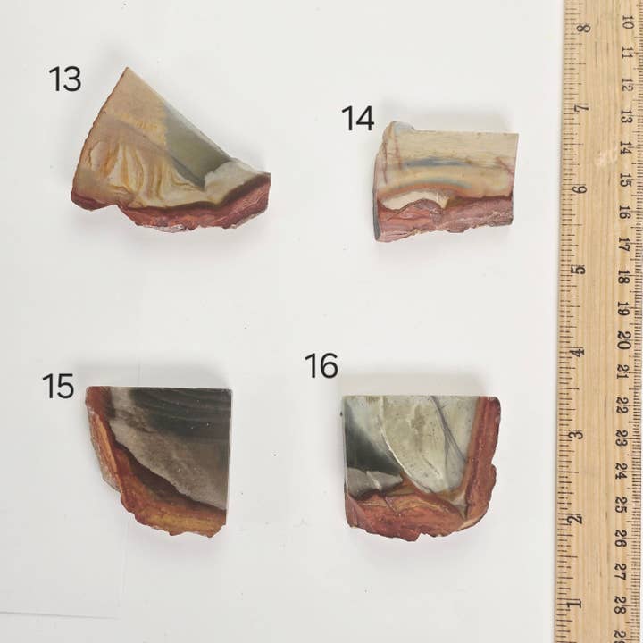 Rock Paradise - Wholesale Spiritual Stone/Crystal - Polychrome Jasper Semi Polished Crystal Slab - You Choose7