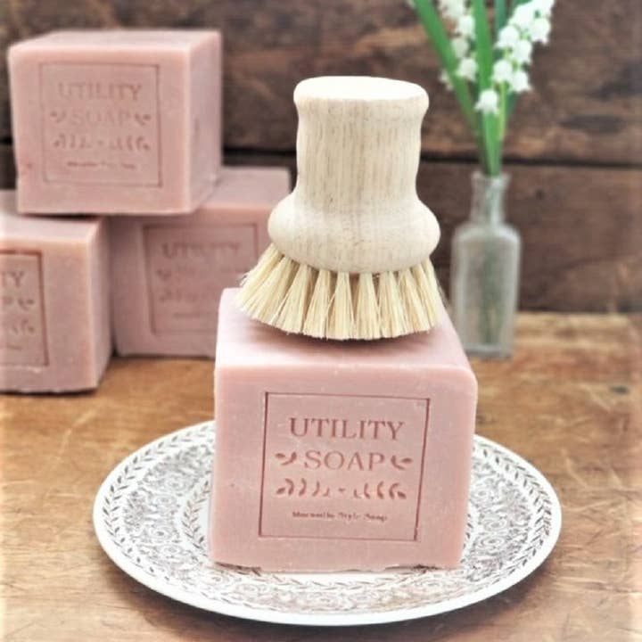 Du Jardin Beauty - Wholesale Bar Soap - French-Style Utility Soaps, XL PINK Cubes0