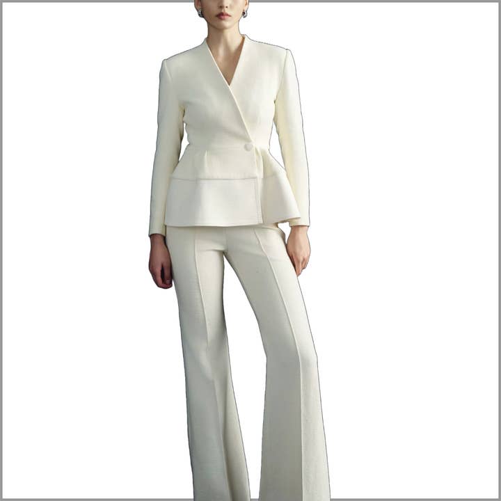 Single Breasted Modern Office Set for wholesale by Ana Malik LLC