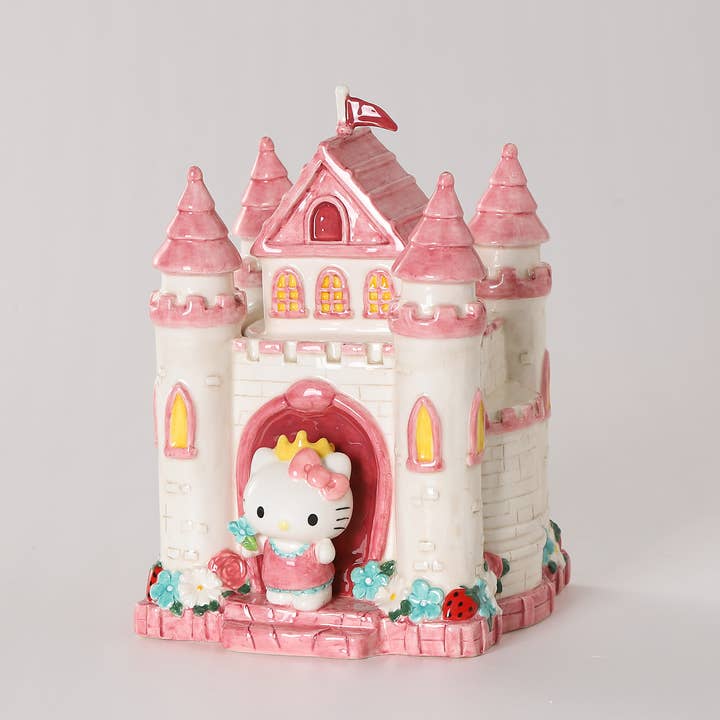 Blue Sky Clayworks - Wholesale Cookie Jar - Hello Kitty Princess Castle Cookie Jar