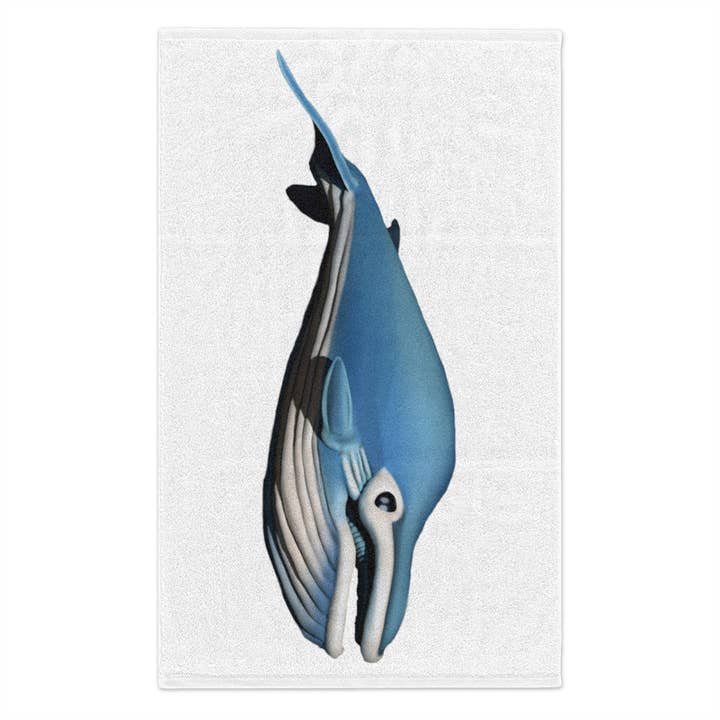 Asciugamano da rally Whale, 11x18 per la vendita all'ingrosso da parte di Marick Booster