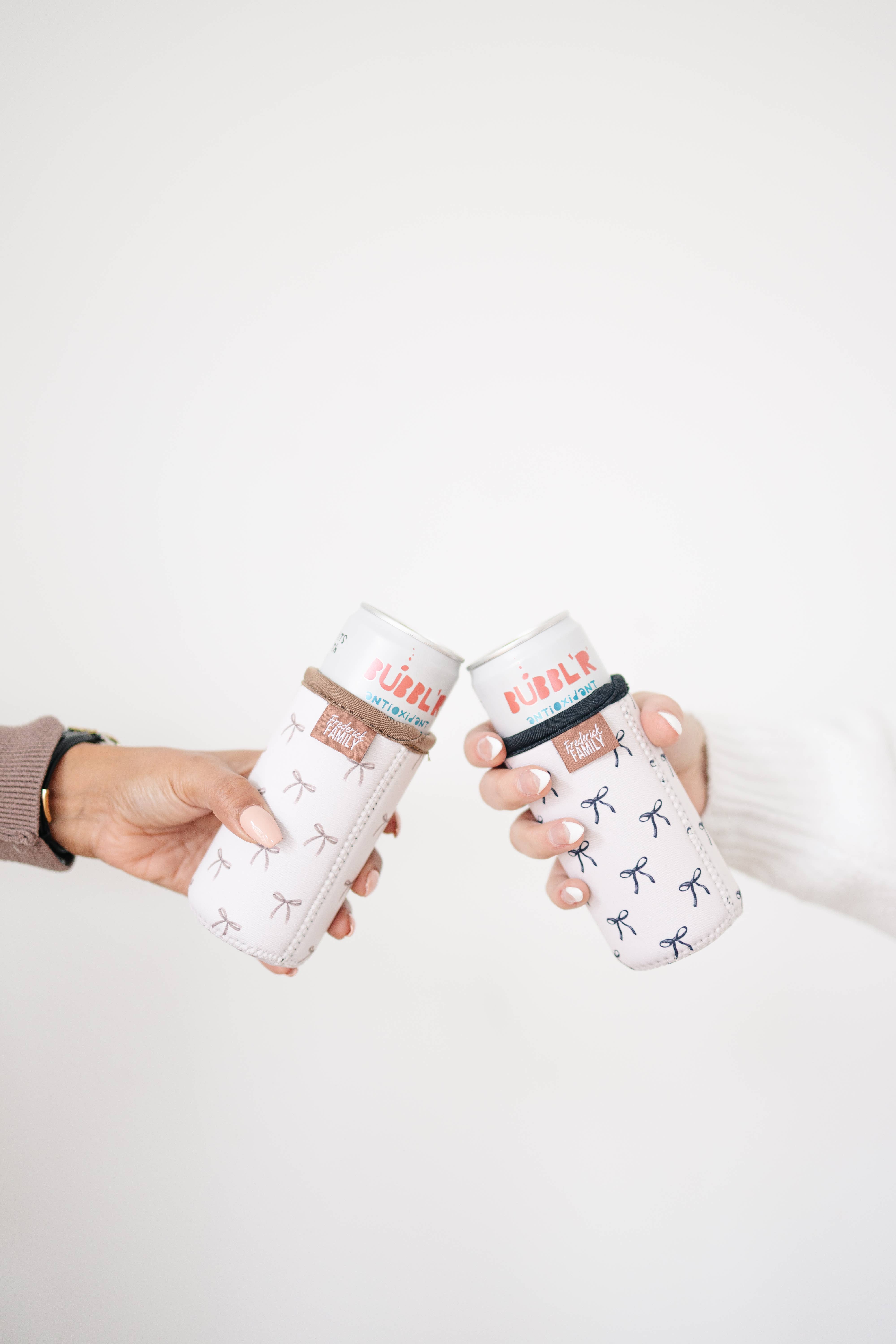 Frederick Family Co. - Wholesale Drink Huggers & Koozies - Slim Can Drink Sleeves- Reusable Neoprene Coolers with Aesthetic Patterns, 12oz Skinny Can Holder for Seltzer Energy Drinks1