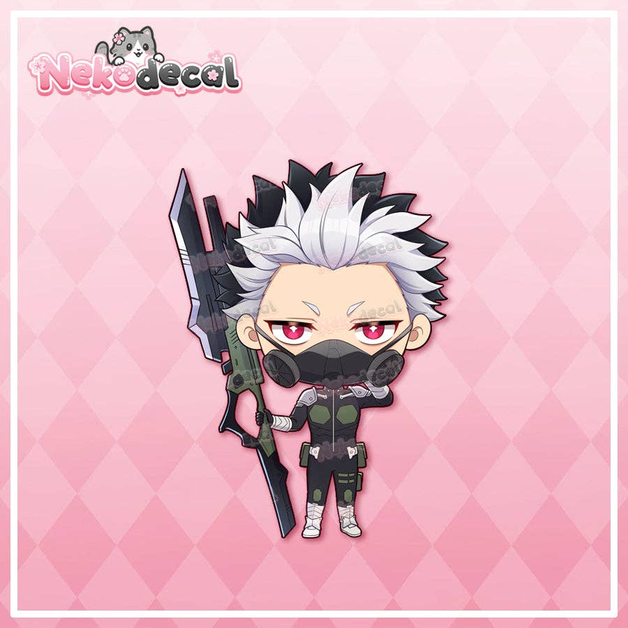 Nekodecal - Wholesale Sticker - Chibi Kaiju Peekers5