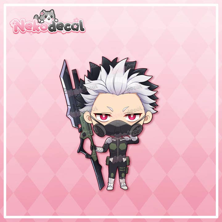 Nekodecal - Wholesale Sticker - Chibi Kaiju Peekers5