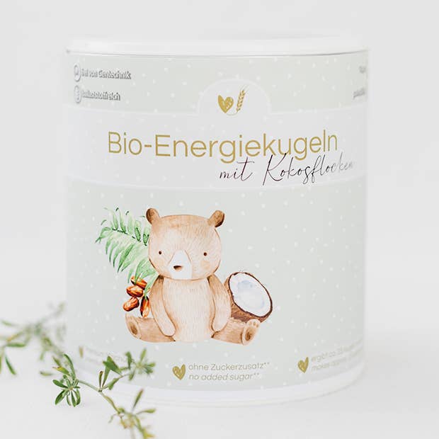 Økologisk mix til kokos-energikugler til børn for engroshandel hos Bake Affair GmbH