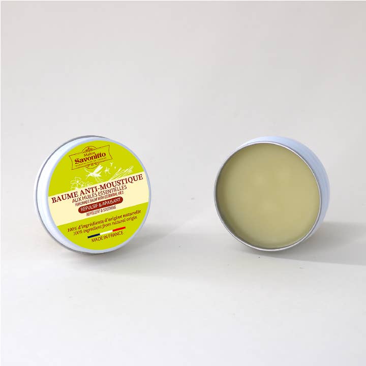 MAITRE SAVONITTO - Wholesale Body Balm/Butter - Repellent & Soothing Balm "ANTI-MOSQUITO" 30ML