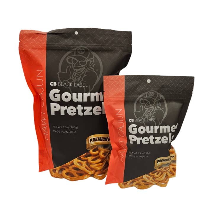 Trucker Treats - Wholesale Pretzels - CB Black Label Hawt Cajun 5,3 oz0
