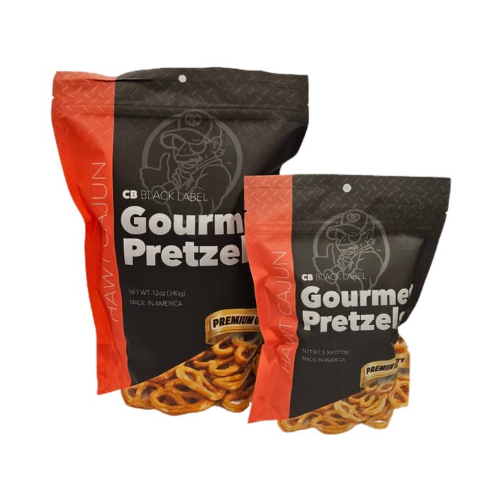 Trucker Treats - Wholesale Pretzels - CB Black Label Hawt Cajun 5.3oz