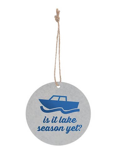Lake Season Ornament for wholesale by Unfiltered