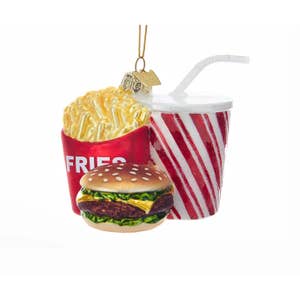 2023 New Chick Fil A Inspired Chicken Sandwich Meal Homemade Ornament  Detailed