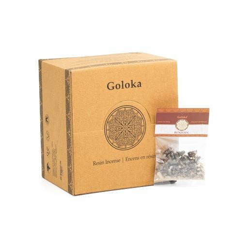 International Gifts Ltd. - Wholesale Incense - Goloka Benzoin Resin Incense 15G-2130