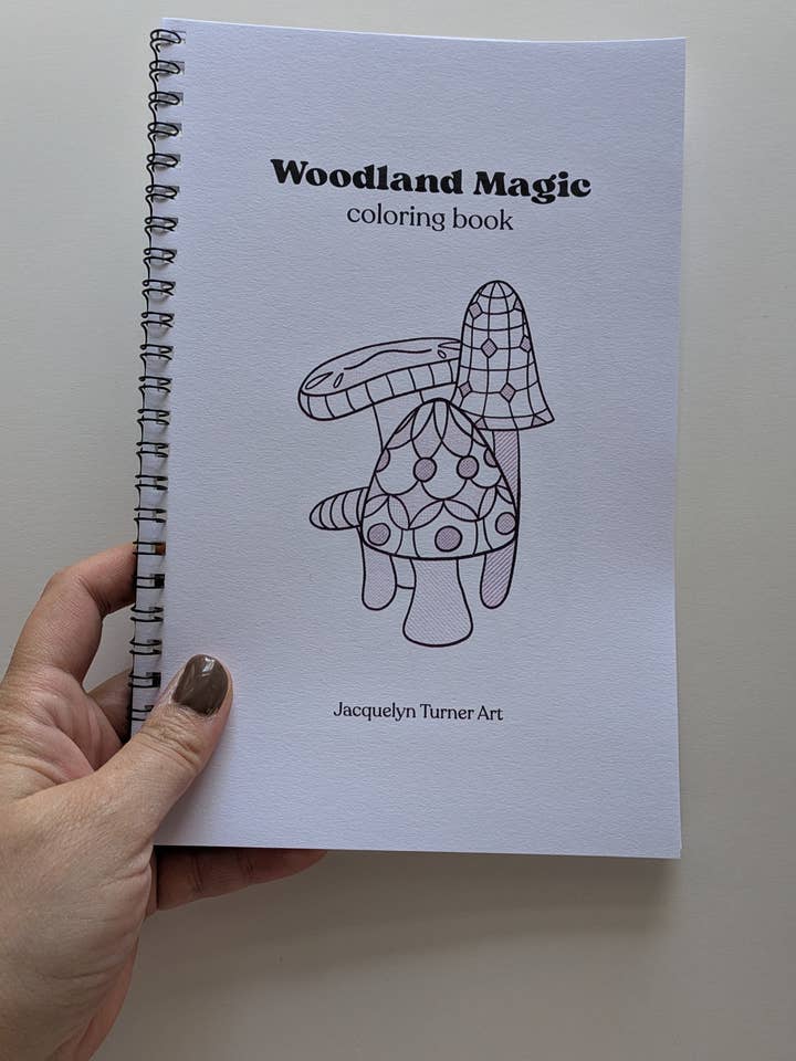 Woodland Magic Kleurboek voor wholesale door Jacquelyn Turner Art