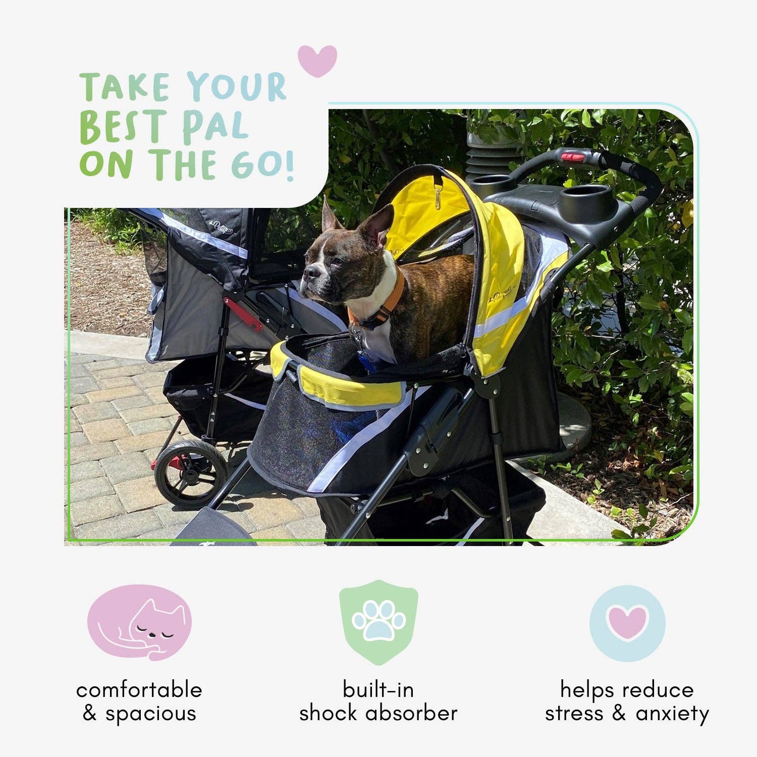 Petique - Wholesale Pet Carrier - Cat/Dog - Revolutionary Pet Stroller51