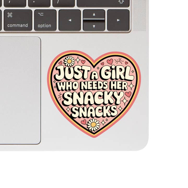 Juju and Moxie - Wholesale Phone & Laptop Stickers - Girl Snack Self Care Funny Cute High Quality Vinyl Sticker1