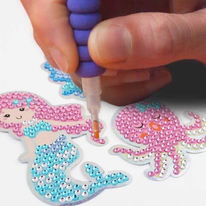 Multi Ocean Treasure Diamond Painting Sticker Kit for wholesale on Faire5