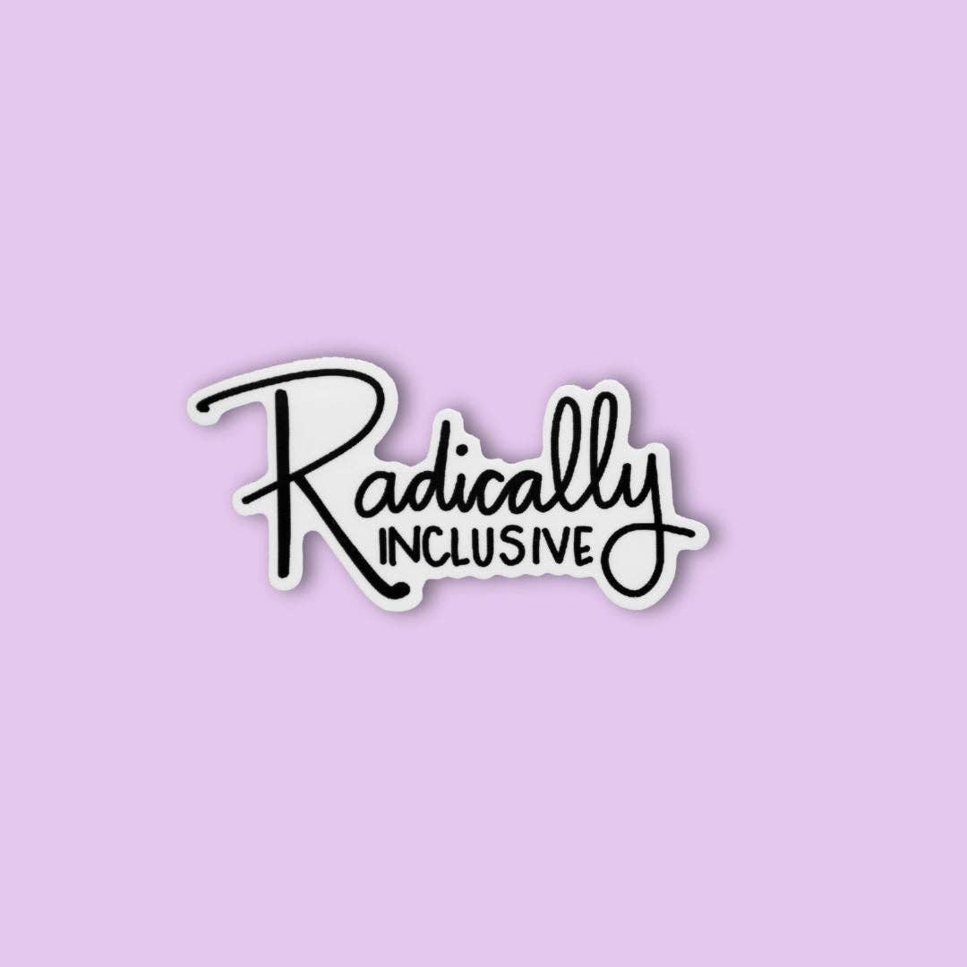 Pretty Peacock Paperie - Women's Empowerment – Großhandel Aufkleber – Radikal inklusiver Vinylaufkleber3