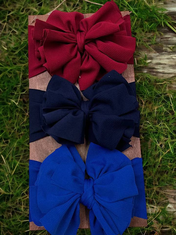 Big Tassel Printed Fashion Headband for Kids for wholesale by Kids Charm Online