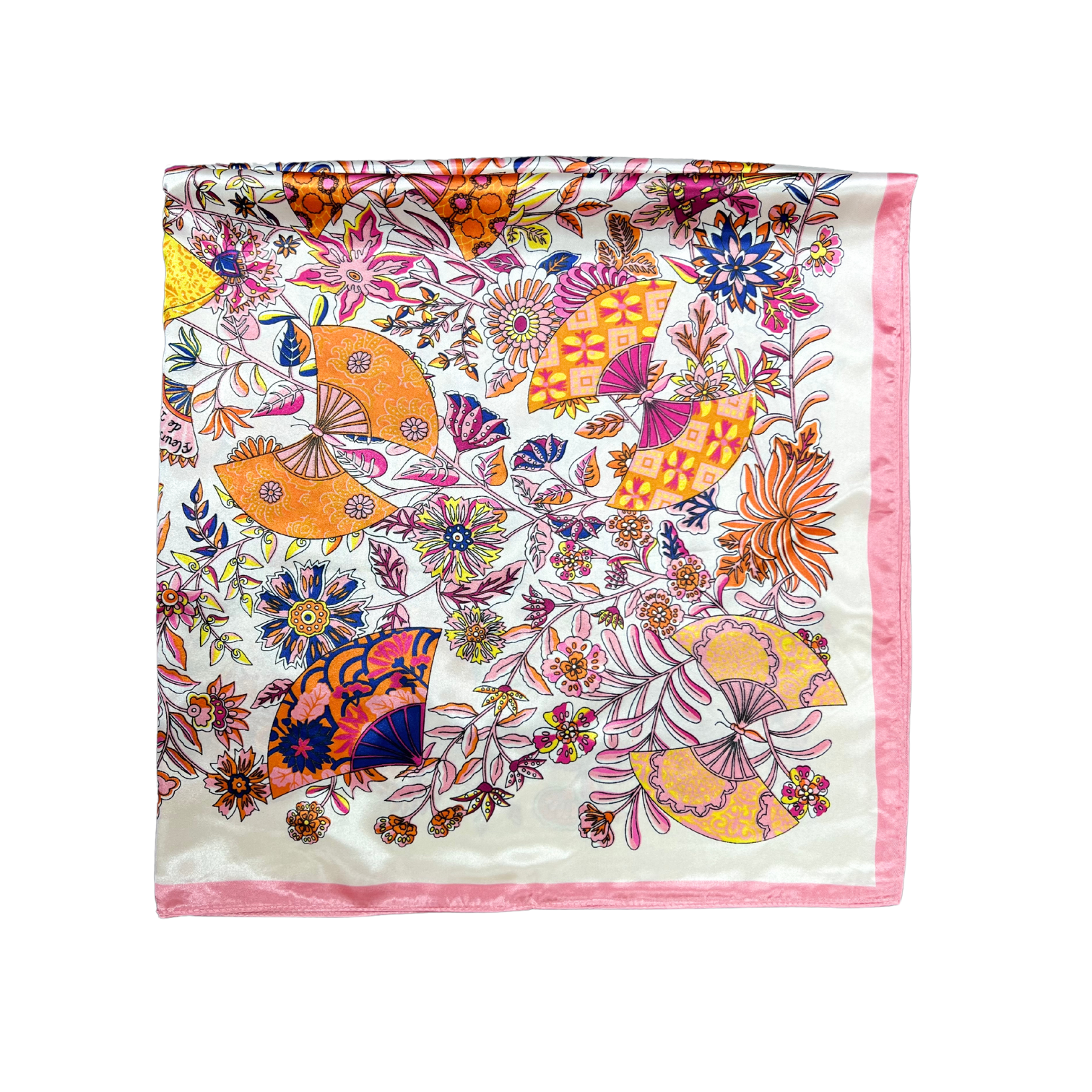 Lili Scarves (US Duty Free) - Wholesale Scarf - Women's - Butterfly Pattern Silk Touch Square Scarf23