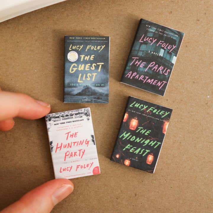 Handmade Mini Lucy Foley Book Set - 4 Thriller Mysteries for wholesale by The Sticker Shop