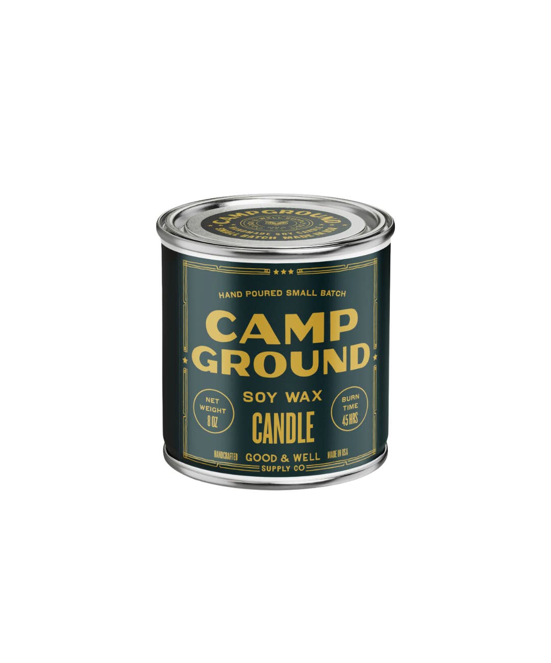 Good & Well Supply Co. - Wholesale Travel Candles - Campground Soy Candle - Happy Place Collection