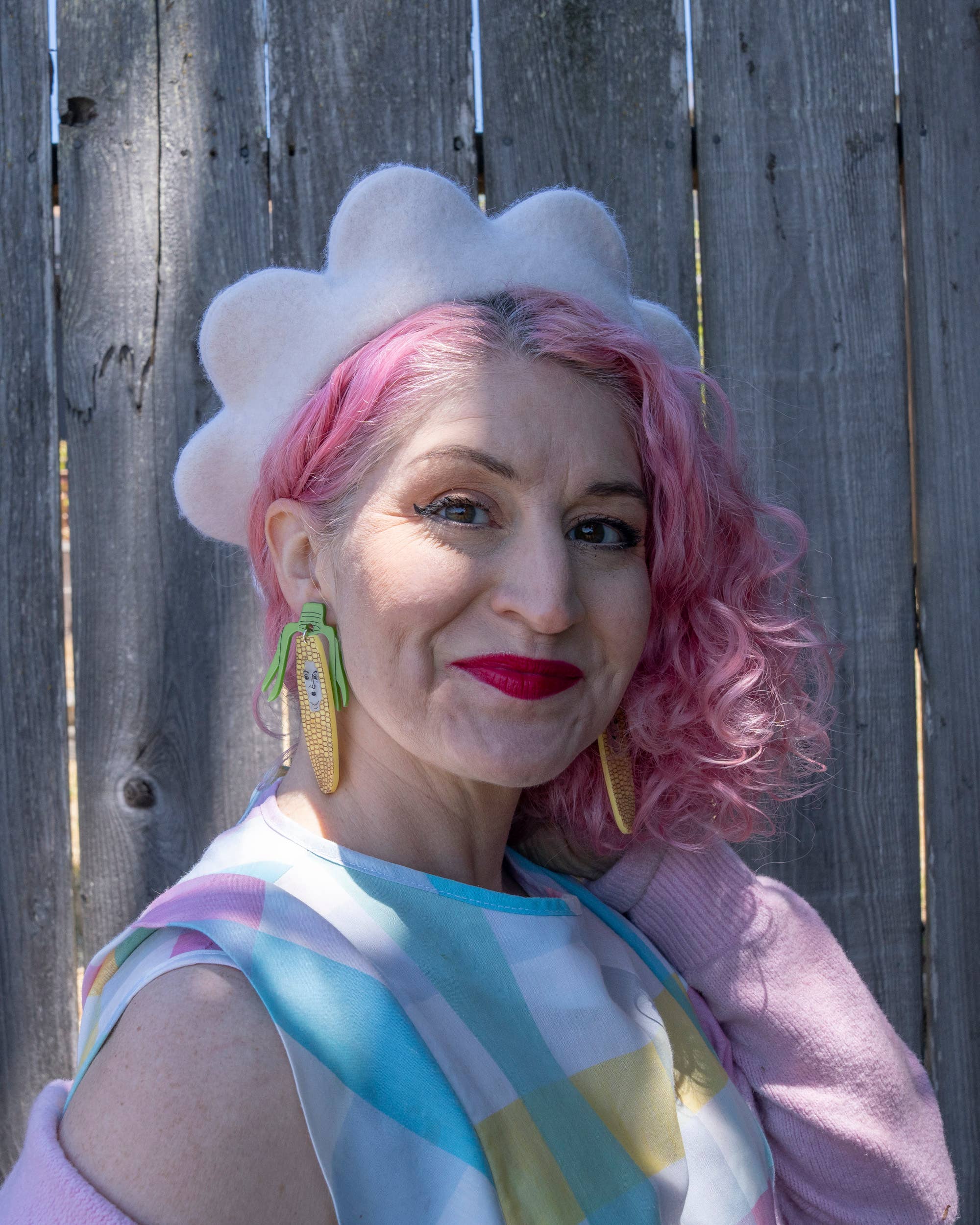 Darling Marcelle - Vente Boucles d'oreilles pendantes - Boucles d'oreilles homme maïs5