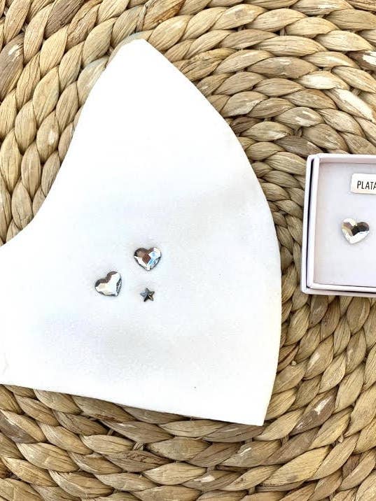 Pack mascarilla joya & pendientes heart-star para venta al por mayor de Cucadas de Ana