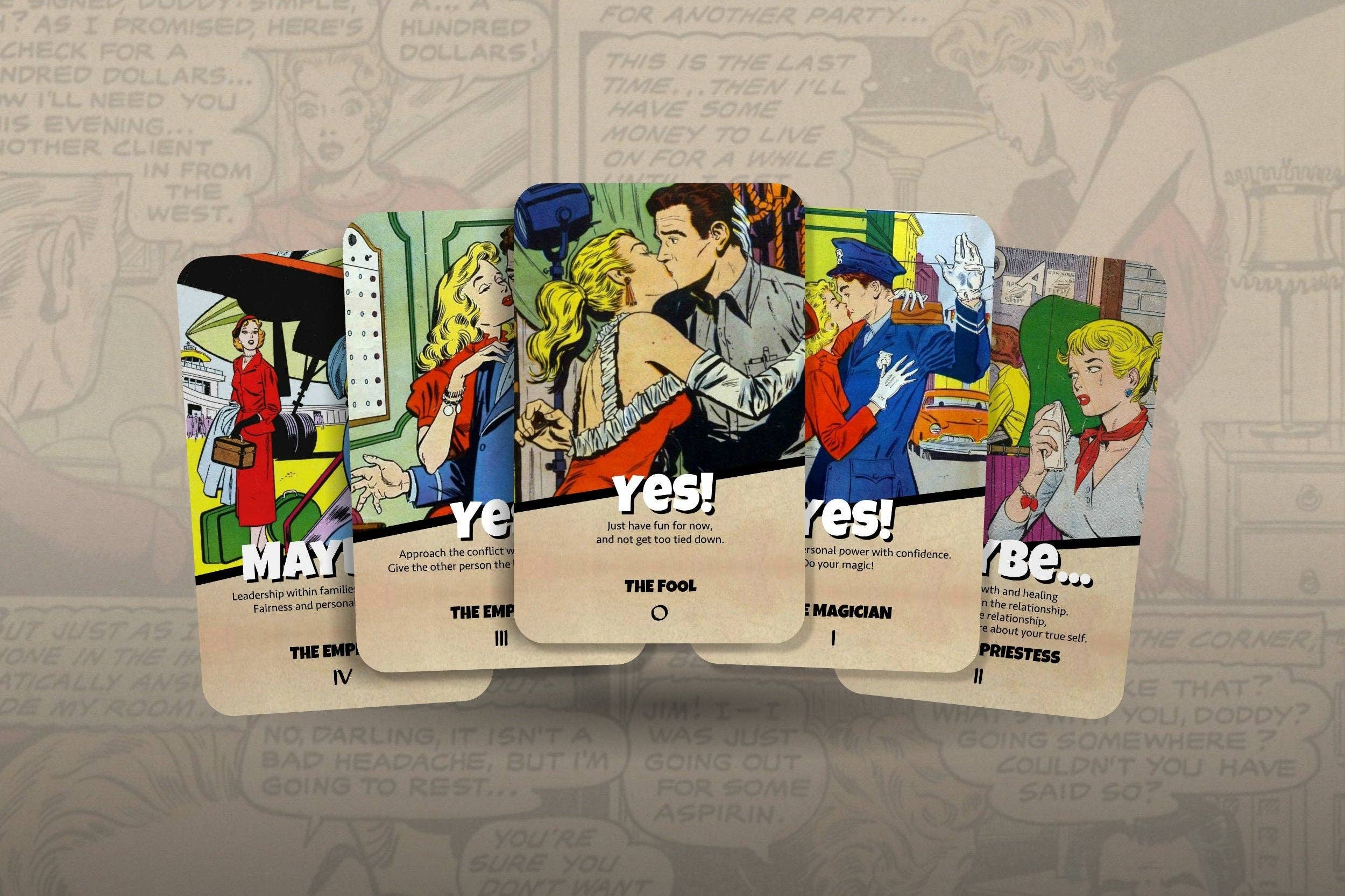 Ibiza Tarot USA – Großhandel Tarot-Karten – Ja, nein, vielleicht... Tarot - Major Arcana1