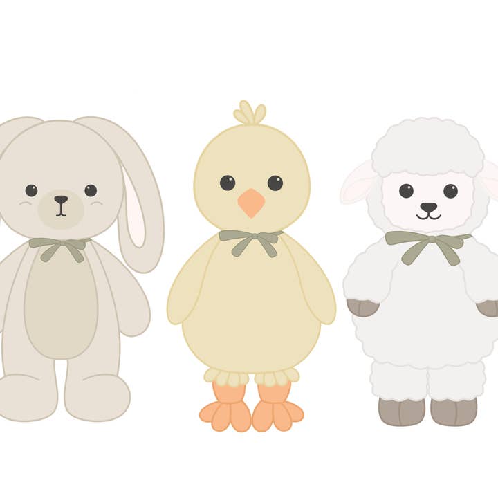 Kanin, kyckling, får/lammdocka-liknande kakskärare för wholesale av Maison’s Custom Cutters