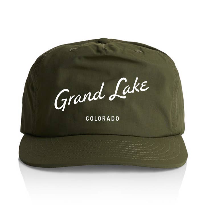 Endless August Supply Co. - Vendita all'ingrosso Cappellino con visiera piatta - Unisex - Cappello in Nylon Personalizzato | Cappello Personalizzabile con Testo a Scelta | Nome Personalizzabile0